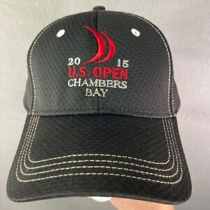 2015 US‎ Open Chambers Bay Cap America Golf Hat Black Adjustable